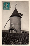Carte Postale Moulin à vent de Romanèche Thorins