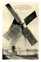 Carte postale moulin de la Bree Ile d'Oleron Charente maritime France