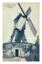 Carte postale du moulin  vent d'Erigne