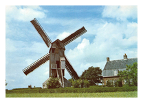 Carte postale Ondankmeulen - Boeschpe - Nord - Flandres - France