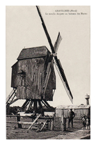 Le moulin Anquetz hameau des Huttes - Gravelines - Nord - France