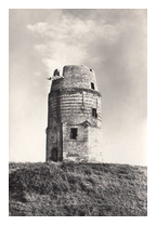 Carte postale moulin de la Montagne Watten - Flandres - France