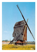carte postale moulin Noordmeulen  Steenvoorde