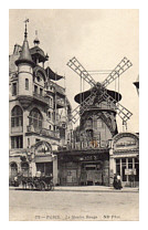 Le moulin rouge  Montmartre Paris