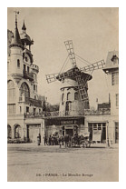 Le moulin rouge  Montmartre Paris