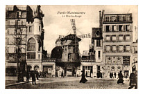 Le moulin rouge  Montmartre Paris