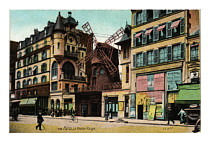 Le moulin rouge  Montmartre Paris