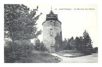 Carte postale du moulin des Gibets a Nanterre