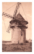 Carte postale moulin a vent de Montfermeil