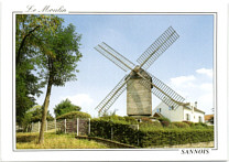 Moulin  vent de Sannois Val d'oise Ile de France 